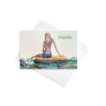 florida mermaid stationery