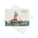 florida mermaid stationery