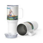 florida mermaid travel mug