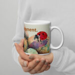 enjoy the moment mug