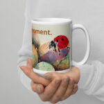 enjoy the moment mug