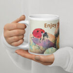 enjoy the moment mug