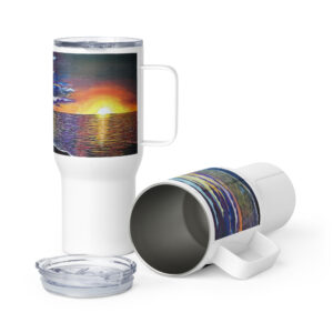 god makes the way travel mug