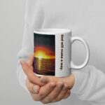 god makes the way mug