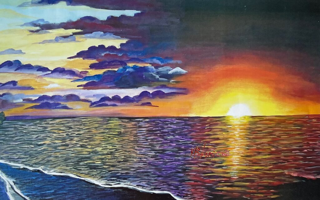 black sea and skys 18x24 a