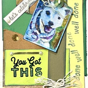 dog, you got this handmade card