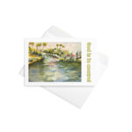 god is in control greeting card