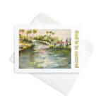 god is in control greeting card