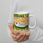 god is my provider mug