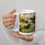 god is in control mug