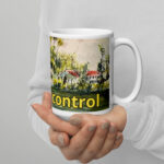 god is in control mug