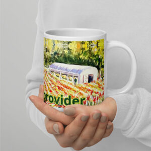 god is my provider mug