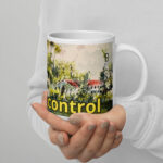 god is in control mug