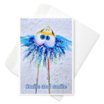 smile and smile greeting card