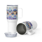 believe in miracles travel mug