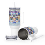 believe in miracles travel mug