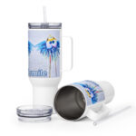 smile and smile travel mug