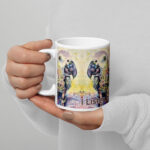 i listen to god's voice mug