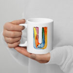 u letter mug