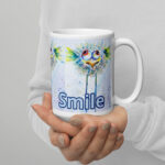 smiling mug