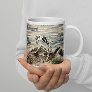 keep moving forward mug