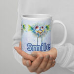 smiling mug