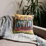 the garden pillow