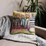 the garden pillow