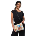 god bless puerto rico crossbody bag