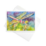 enjoy the journey greeting card