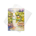 enjoy nature greeting card