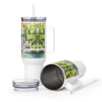 face waterfall travel mug