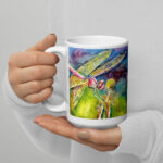 enjoy the journey mug