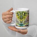 face waterfall mug