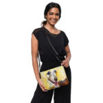 happiness is contagious crossbody bag