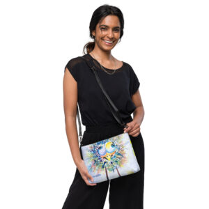 time to smile crossbody bag