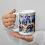 believe in miracles mug