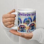 believe in miracles mug