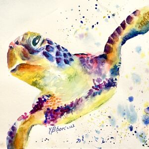 sample watercolor 140lb 9x12 in 11x14 mat (copy)