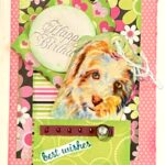 doggy smile handmade card