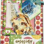 doggy smile handmade card